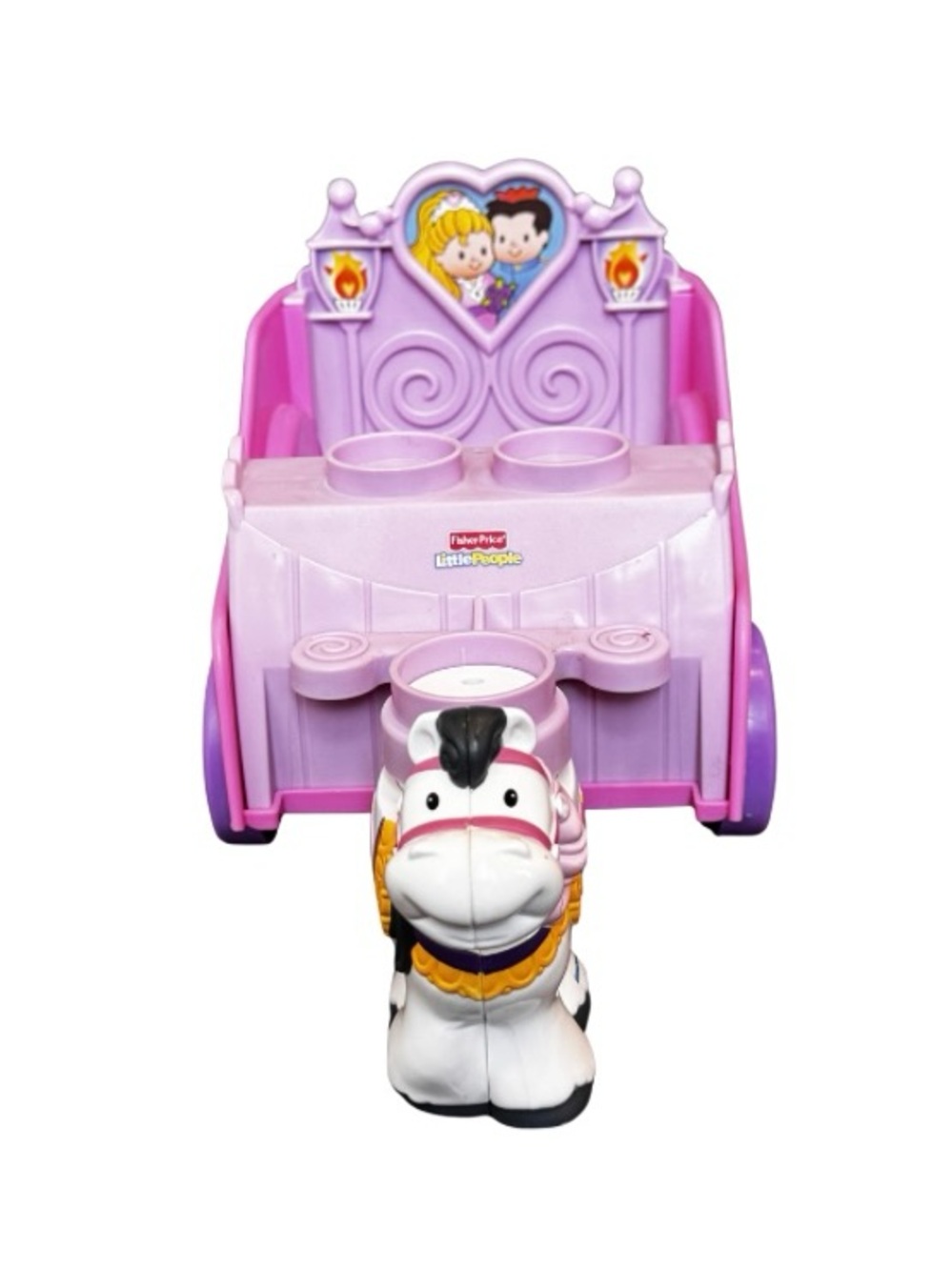 Fisher-Price Little People Disney Princess Royal Wedding Carriage